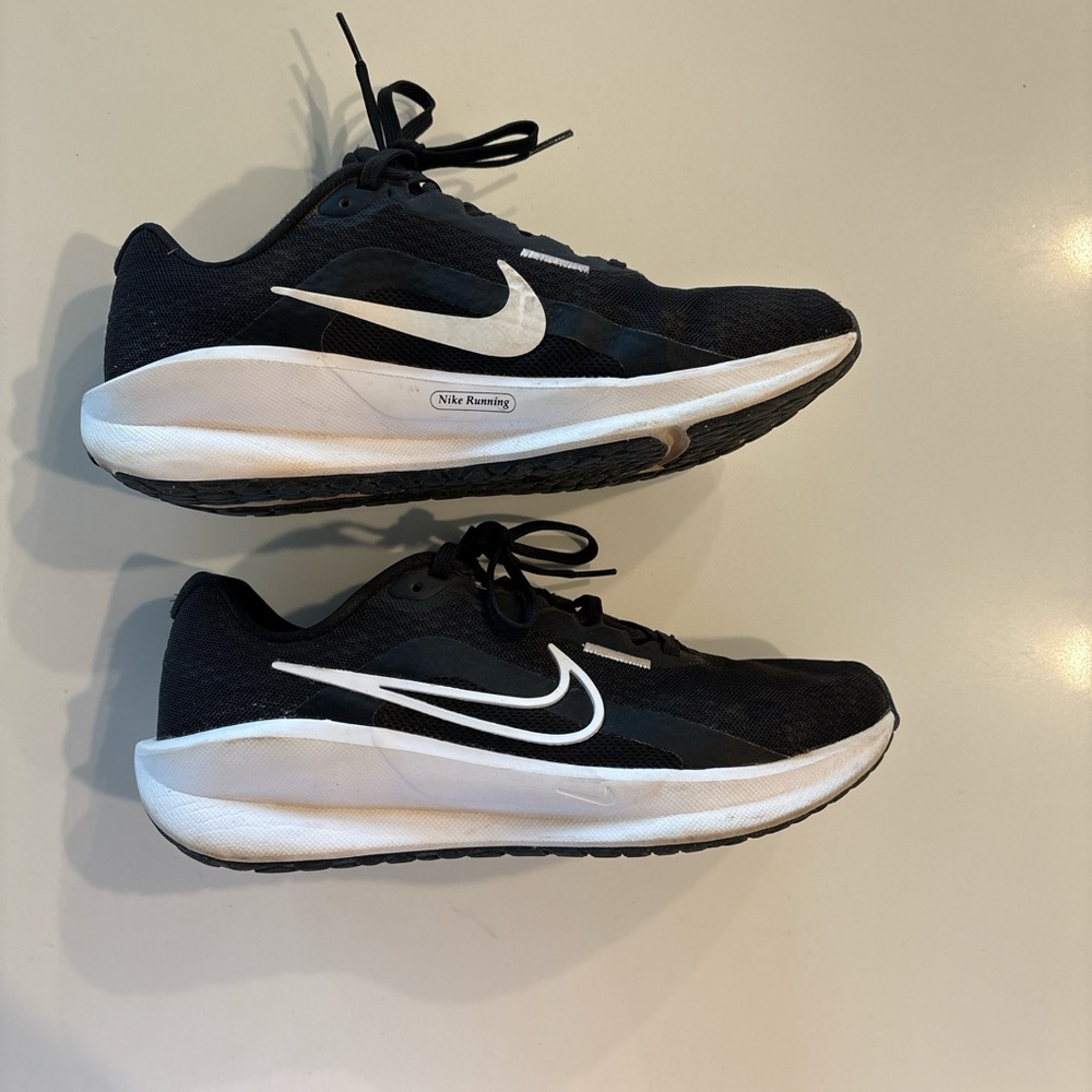 Nike Downshifter 13 Black and White Athletic Sneakers